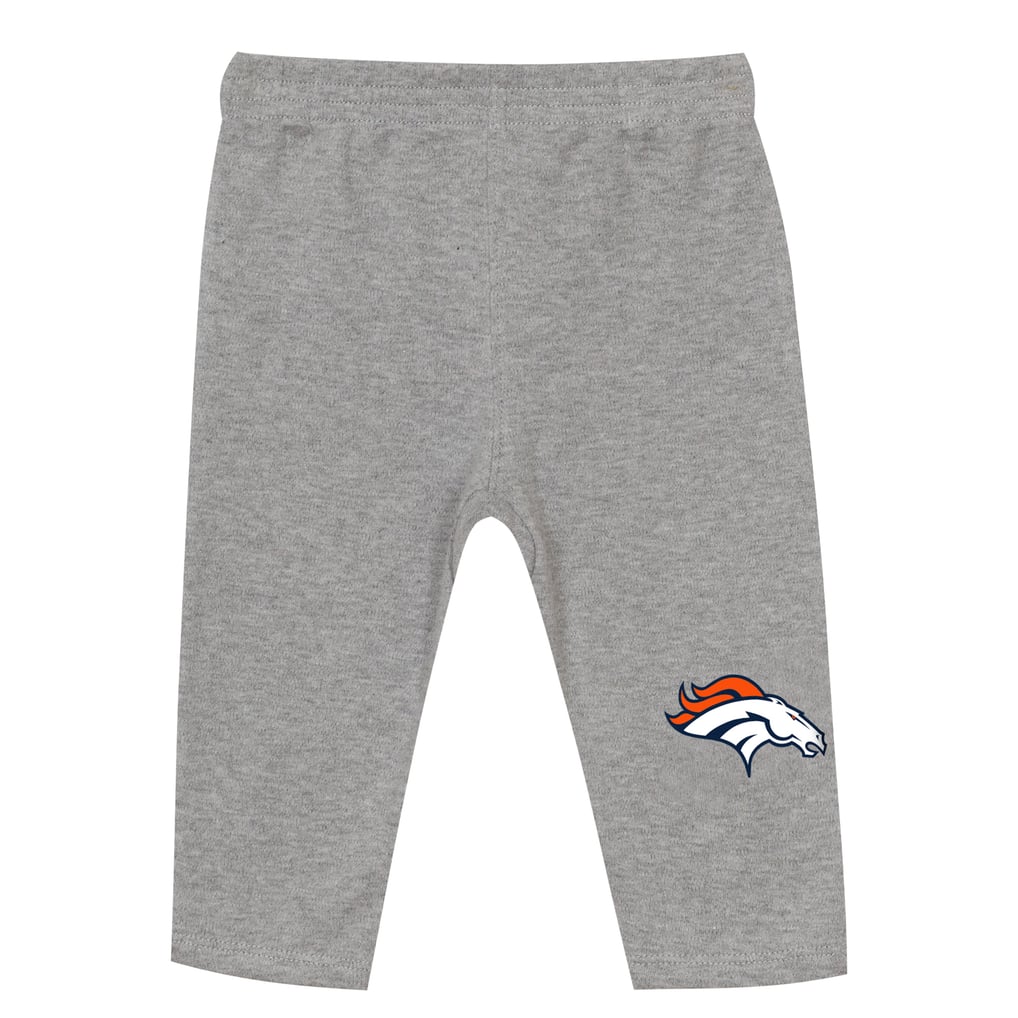  Denver Broncos Outerstuff Infant Two-Piece Jersey Bodysuit & Pants Set - Navy/Heather Gray